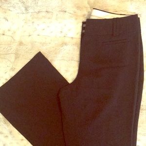 🍁LOFT Julie Wide Leg Dress Slacks in Black📚